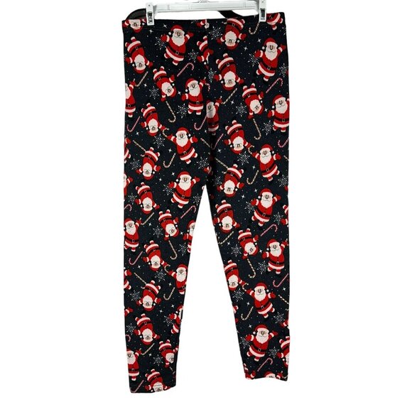 Faded Glory Women's Santa Clause Christmas Pajama Pants Size L - Picture 1 of 6